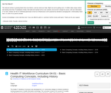 Basic Computing Concepts, Including History