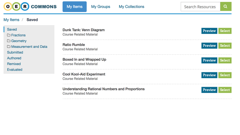 How to Use the OER Commons LTI 1.1 Tool