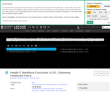 Delivering Healthcare Part 1