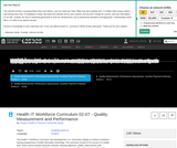Measurement and Performance