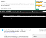 What is Health Information Management and Technology?